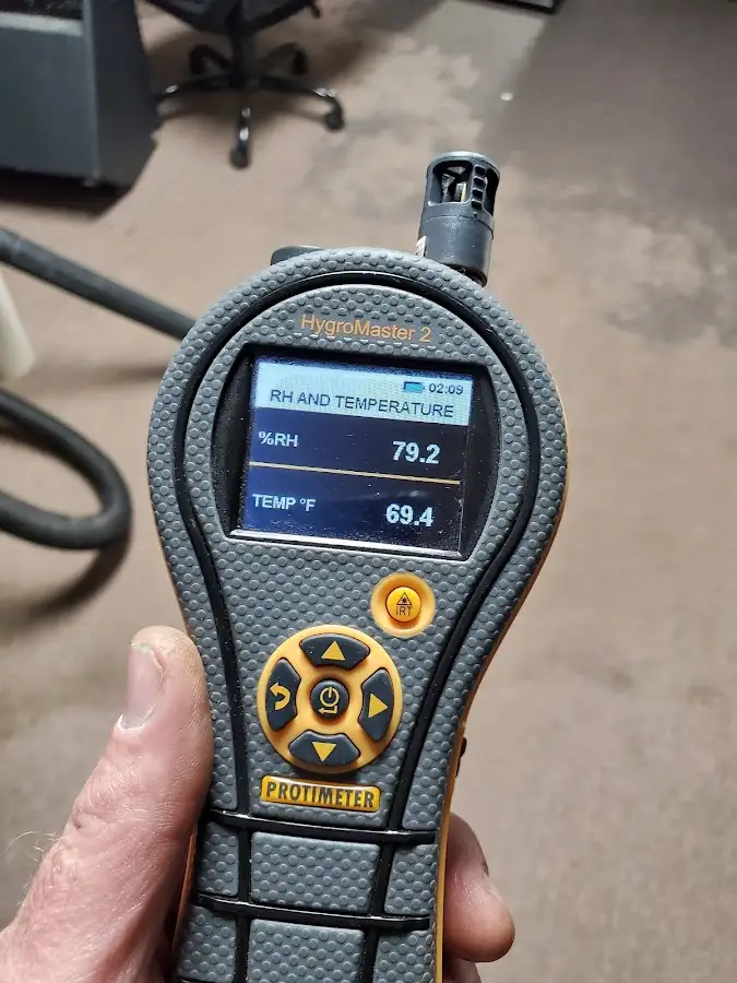 Moisture meter humidity assessment for Fire & Smoke Damage Restoration in Metuchen